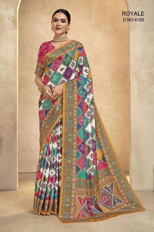 Hypnotex royale rajwadi Wholesale Saree Supplier in Mumbai