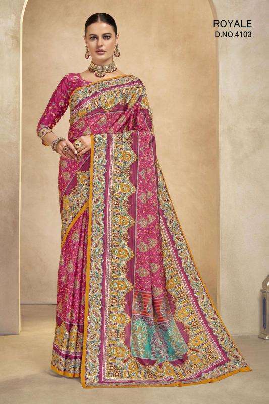Hypnotex royale rajwadi Wholesale Saree Supplier in Mumbai