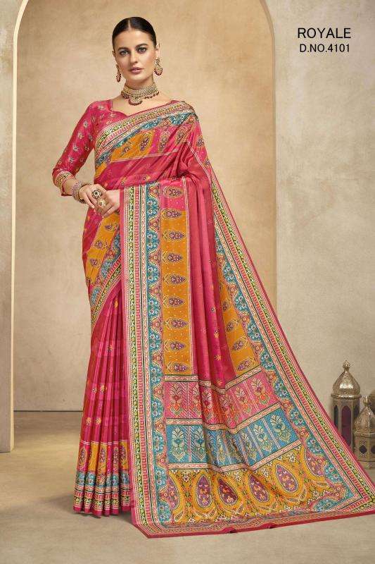 Hypnotex royale rajwadi Wholesale Saree Supplier in Mumbai