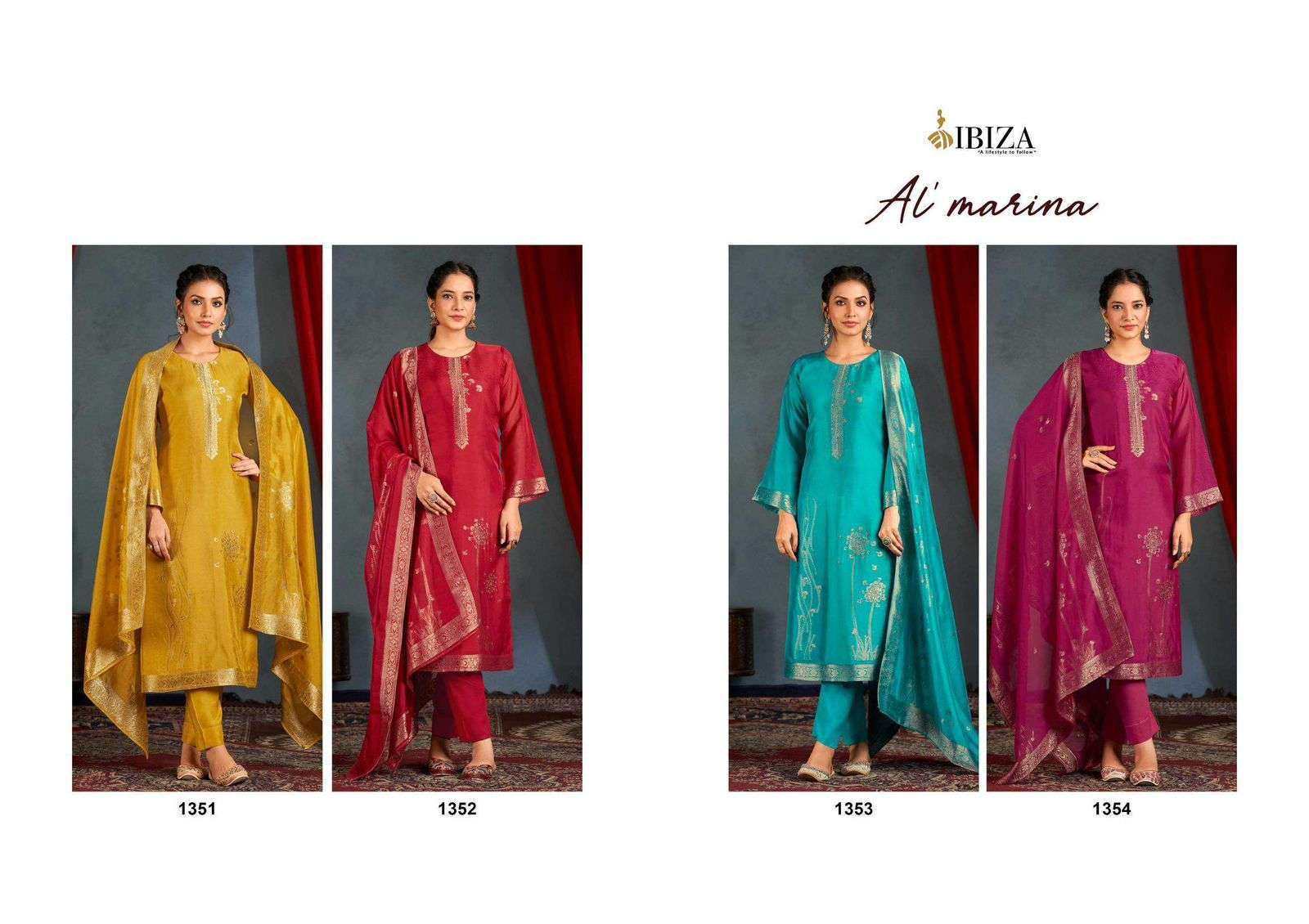 Ibiza Al Marina Traditional Salwar Kameez wholesale in kolkata