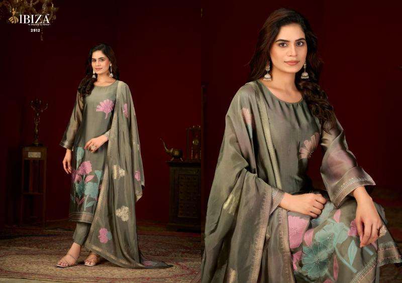 Ibiza woven bloom Designer dress material kolkata