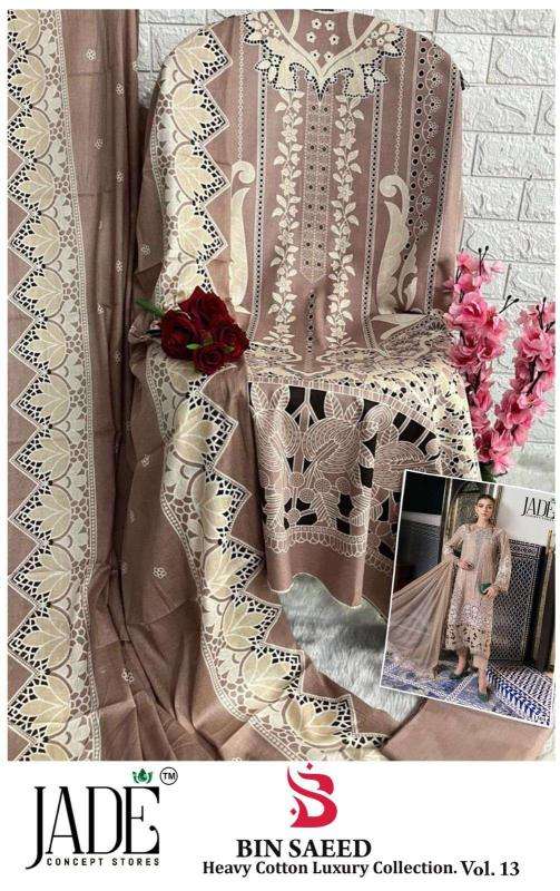 Jade Bin saeed vol-13 Salwar suits wholesale suppliers