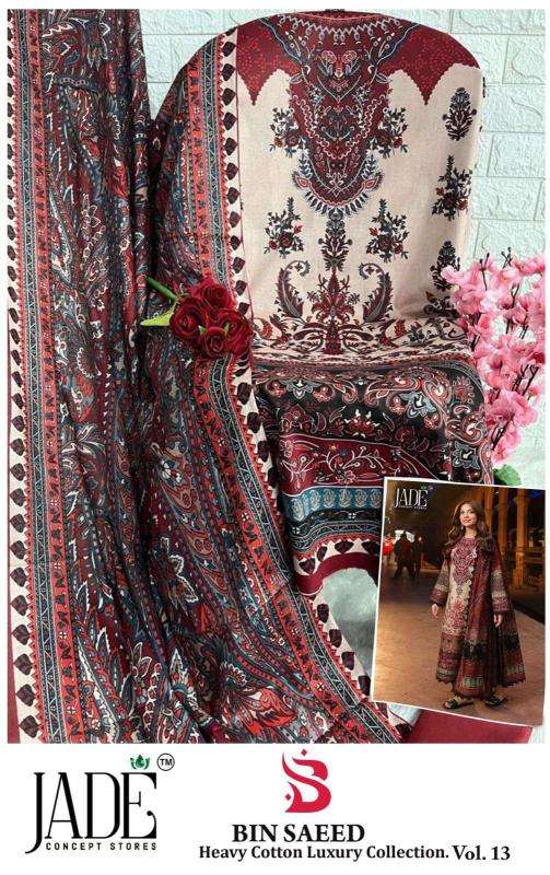Jade Bin saeed vol-13 Salwar suits wholesale suppliers