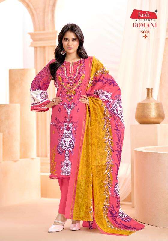 Jash Romani Vol 5 Wholesale dress material suppliers in Delhi
