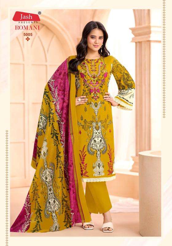 Jash Romani Vol 5 Wholesale dress material suppliers in Delhi