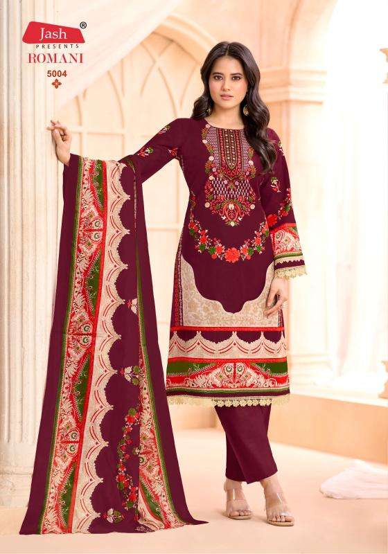 Jash Romani Vol 5 Wholesale dress material suppliers in Delhi