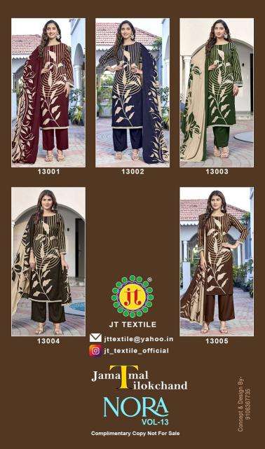 Jt nora vol-13 Surat cotton dress material wholesale