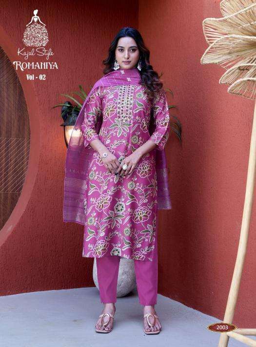 Kajal style romaniya vol.2 Kurti dealers in Pune