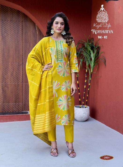Kajal style romaniya vol.2 Kurti dealers in Pune