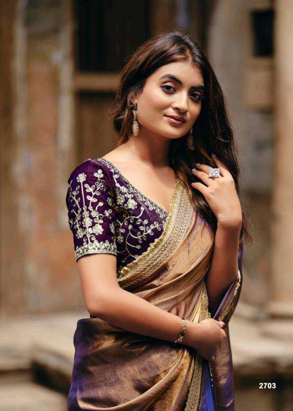 Kashvi silver stone vol 27 Saree wholesale suppliers in Gujarat