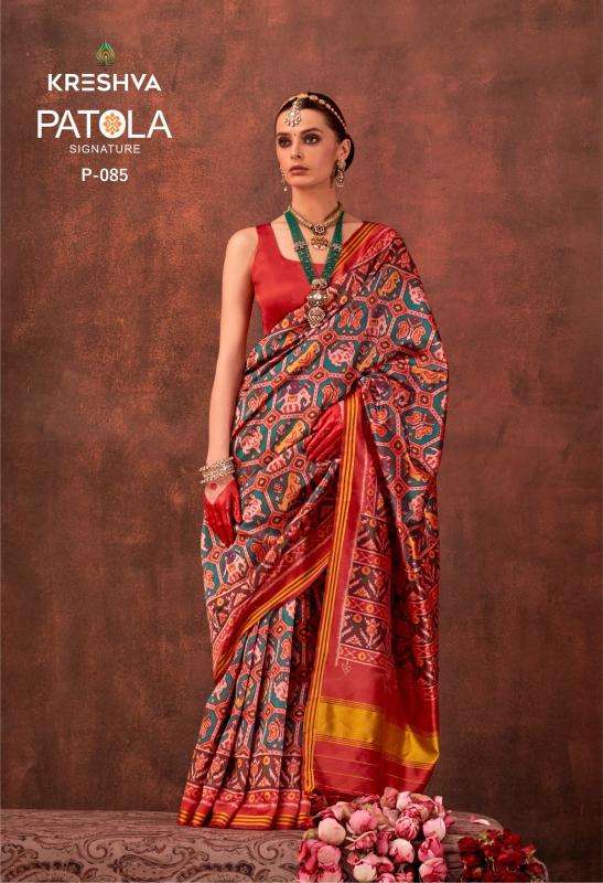 Kreshva patola signature Saree wholesaler in Pune