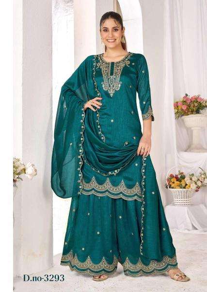 Ladies flavour d.no 3293 Salwar Kameez manufacturers in Bangalore