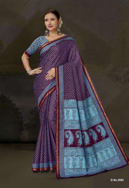 Lakhani maheshwari cotton Saree suppliers in Kolkata
