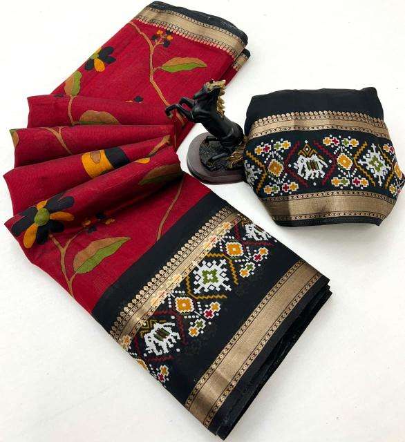 Malhar bomkai-ikkat Wholesale saree market in Mumbai