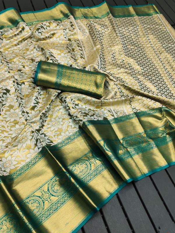 Malhar kanjivaram silk Latest saree collections in hydrabad