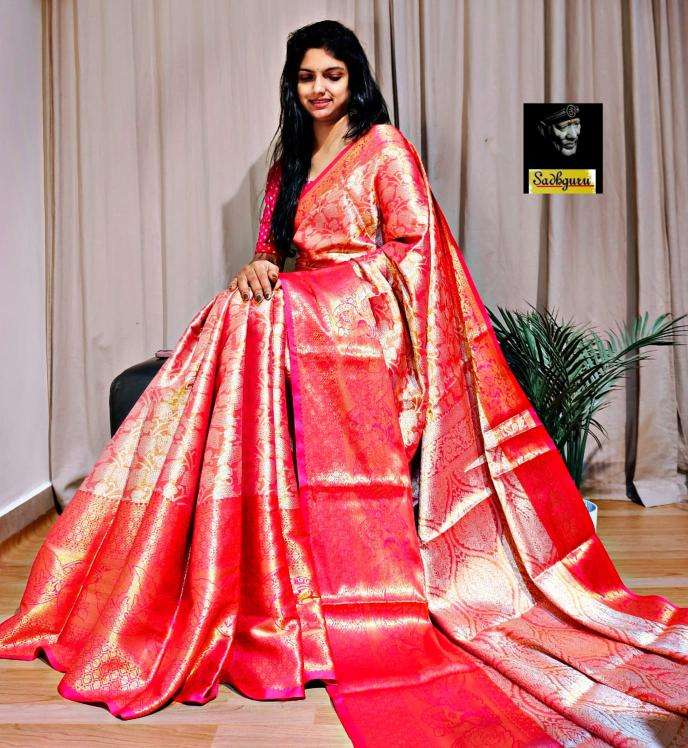 Malhar kanjivaram silk Latest saree collections in hydrabad