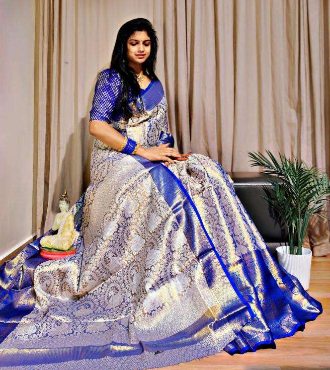 Malhar kanjivaram silk Latest saree collections in hydrabad