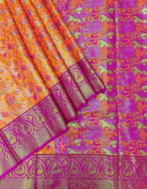 Malhar pushpa-vol-1 Wholesale saree manufacturers in Surat