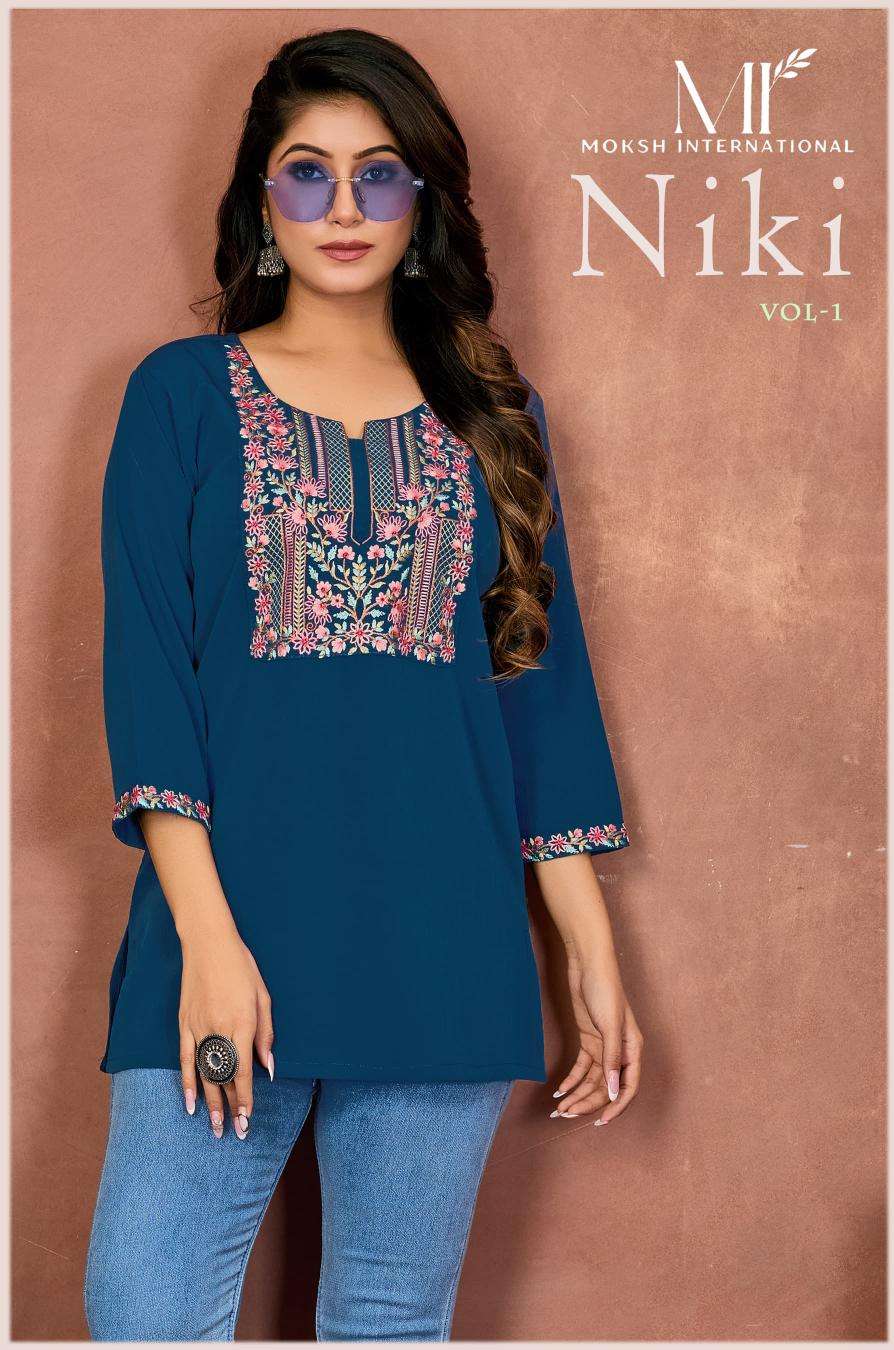 Moksh international niki vol 1 Kurti manufacturers in India