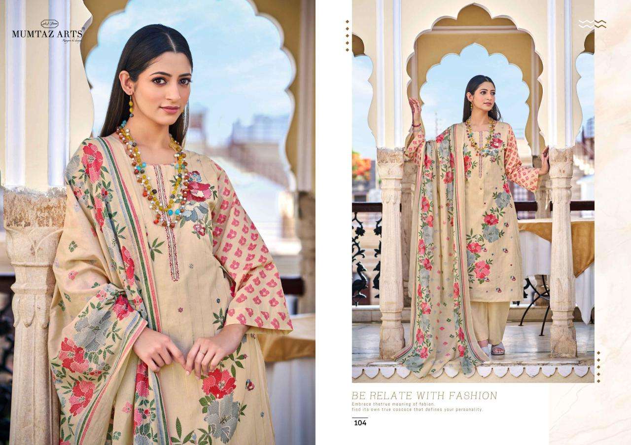 Mumtaz arts hello sunshine Surat wholesale dress material online