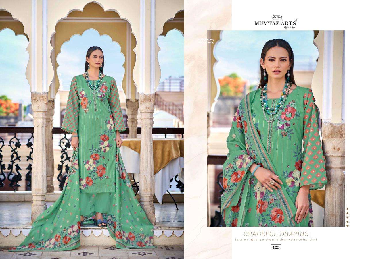 Mumtaz arts hello sunshine Surat wholesale dress material online