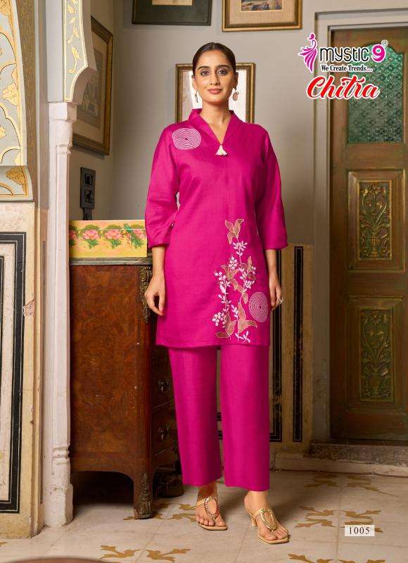 Mystic9 chitra vol 1 coord set Wholesale kurti supplier in Bangalore