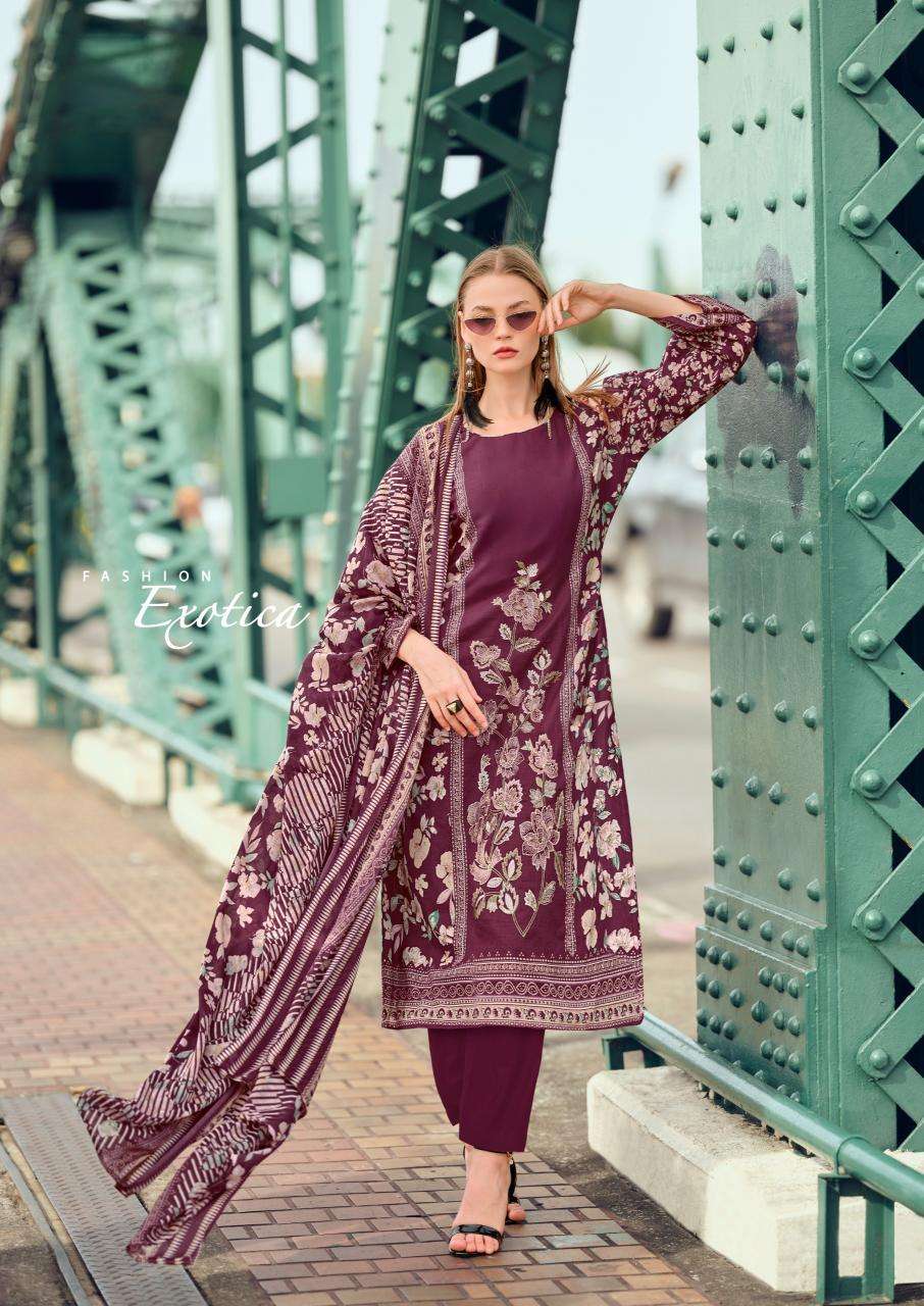 Nisanka mills & emb cashmere vol 2 Surat dress materials wholesale market