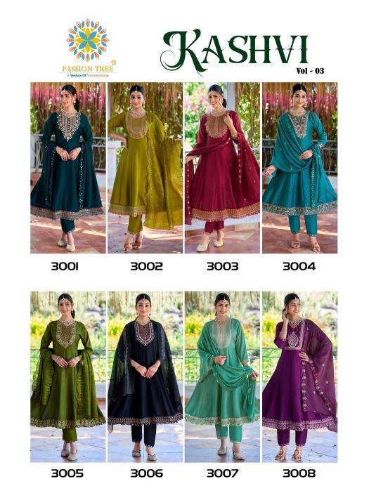 Passion tree kashvi vol 3 Kurti manufacturers in Mumbai