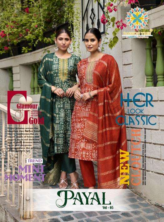 Passion tree payal vol 5 Wholesale kurti manufacturer in Kolkata