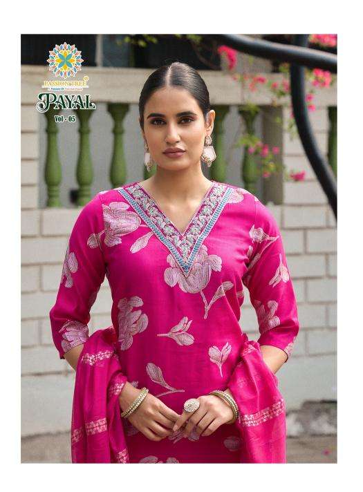 Passion tree payal vol 5 Wholesale kurti manufacturer in Kolkata
