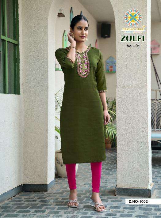 Passion tree zulfi vol 1 Kurti boutiques in Hyderabad