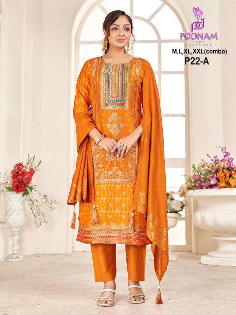 Poonam designer d.no p22 A Salwar Kameez Suppliers in India