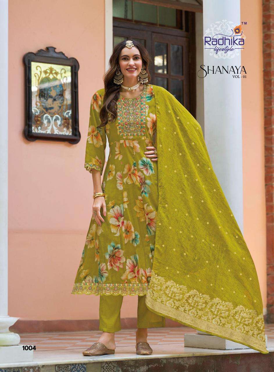 Radhika lifestyle shanaya vol 1 Kurti manufacturers in South India