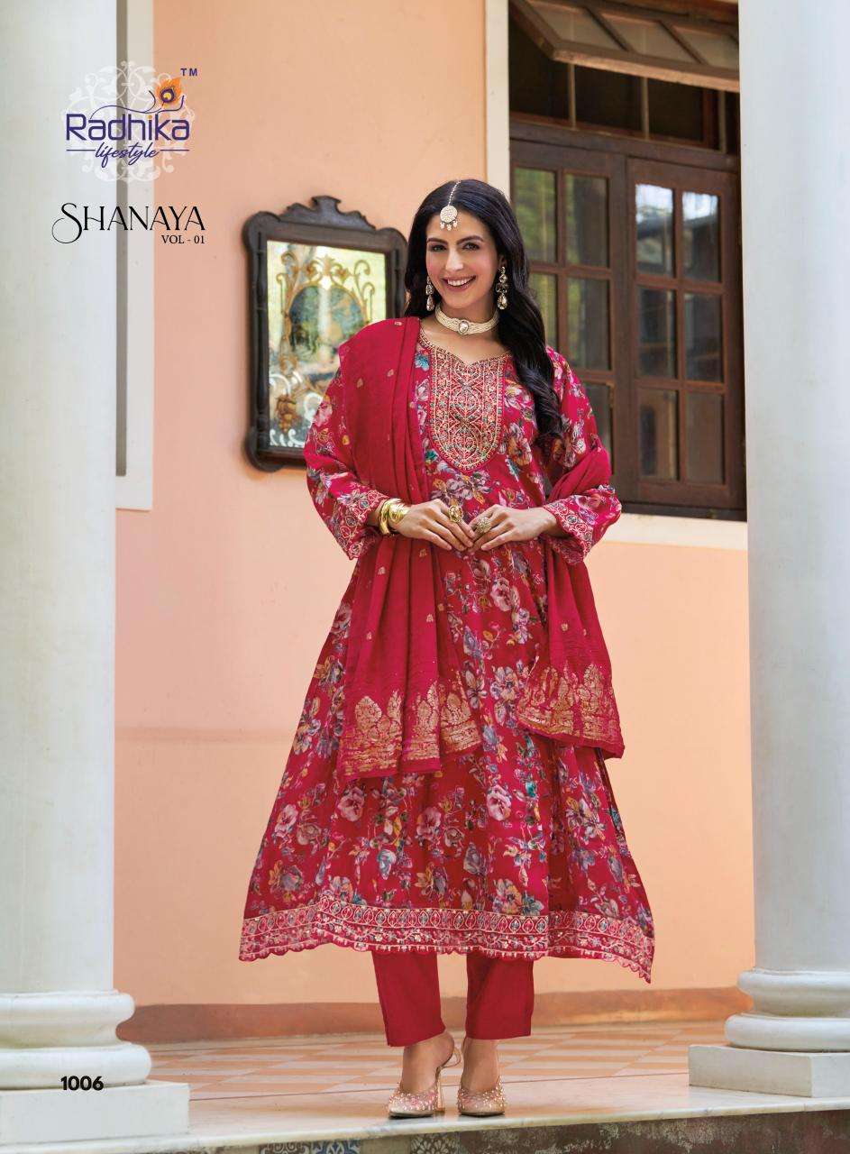 Radhika lifestyle shanaya vol 1 Kurti manufacturers in South India