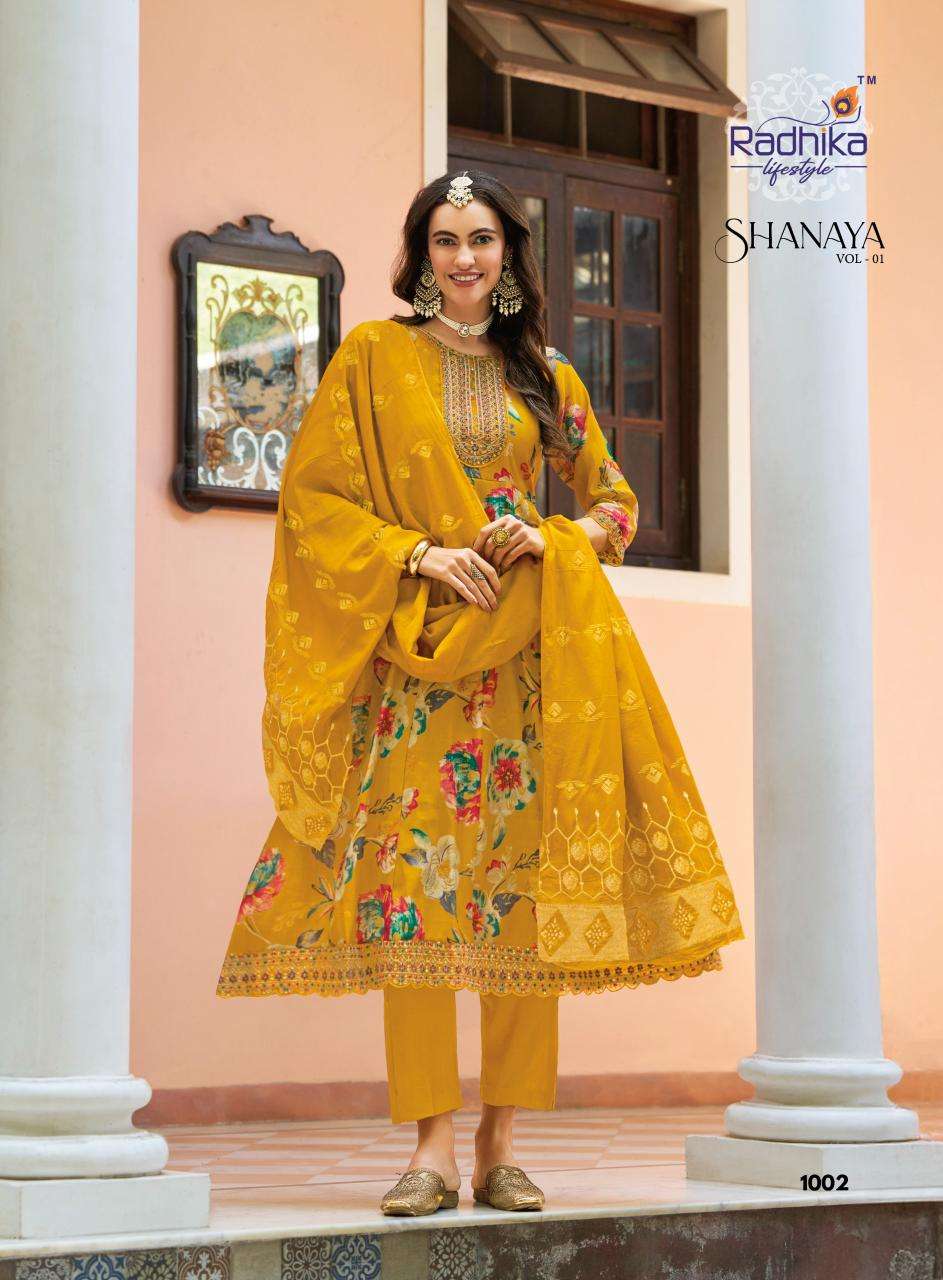 Radhika lifestyle shanaya vol 1 Kurti manufacturers in South India