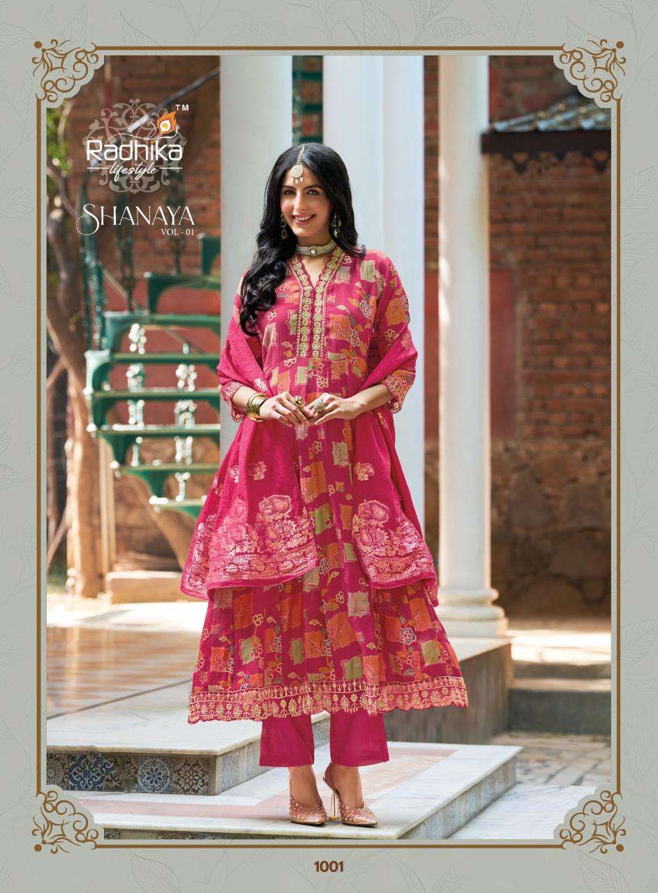 Radhika lifestyle shanaya vol 1 Kurti manufacturers in South India