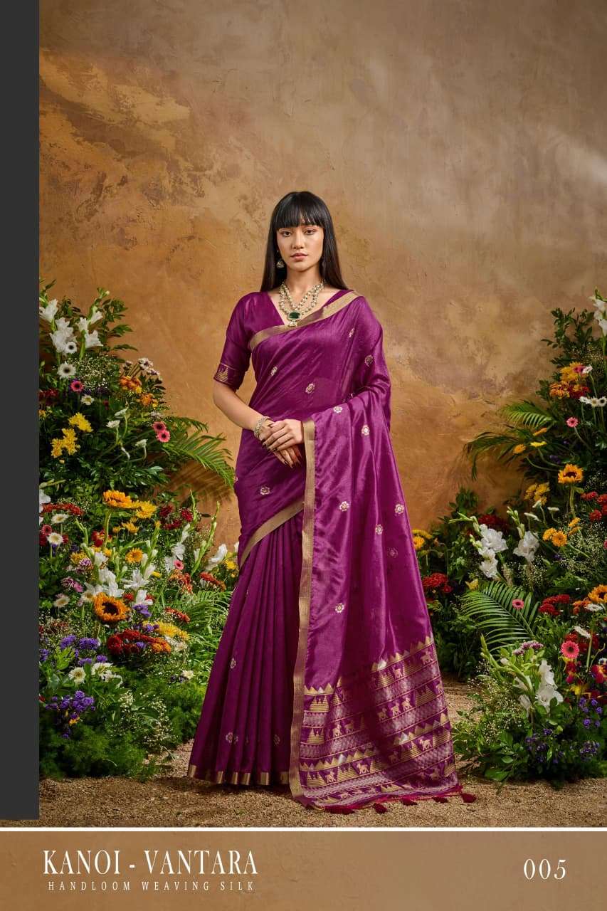 Rajtex Kanoi Vantara Saree manufacturers in Ahmedabad