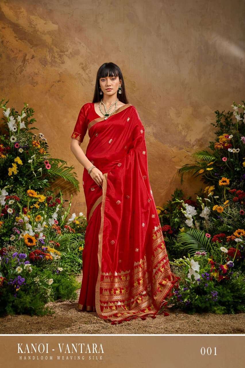 Rajtex Kanoi Vantara Saree manufacturers in Ahmedabad