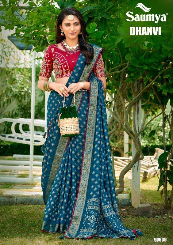 Saumya dhanvi Saree manufacturers in Pune