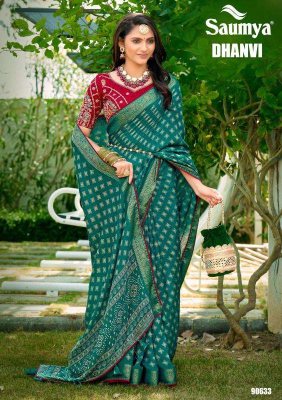 Saumya dhanvi Saree manufacturers in Pune