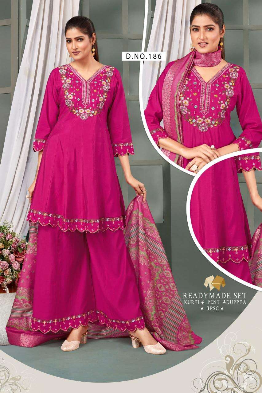 Shivay 3pcs hand karigari  Kurti suppliers in Kolkata