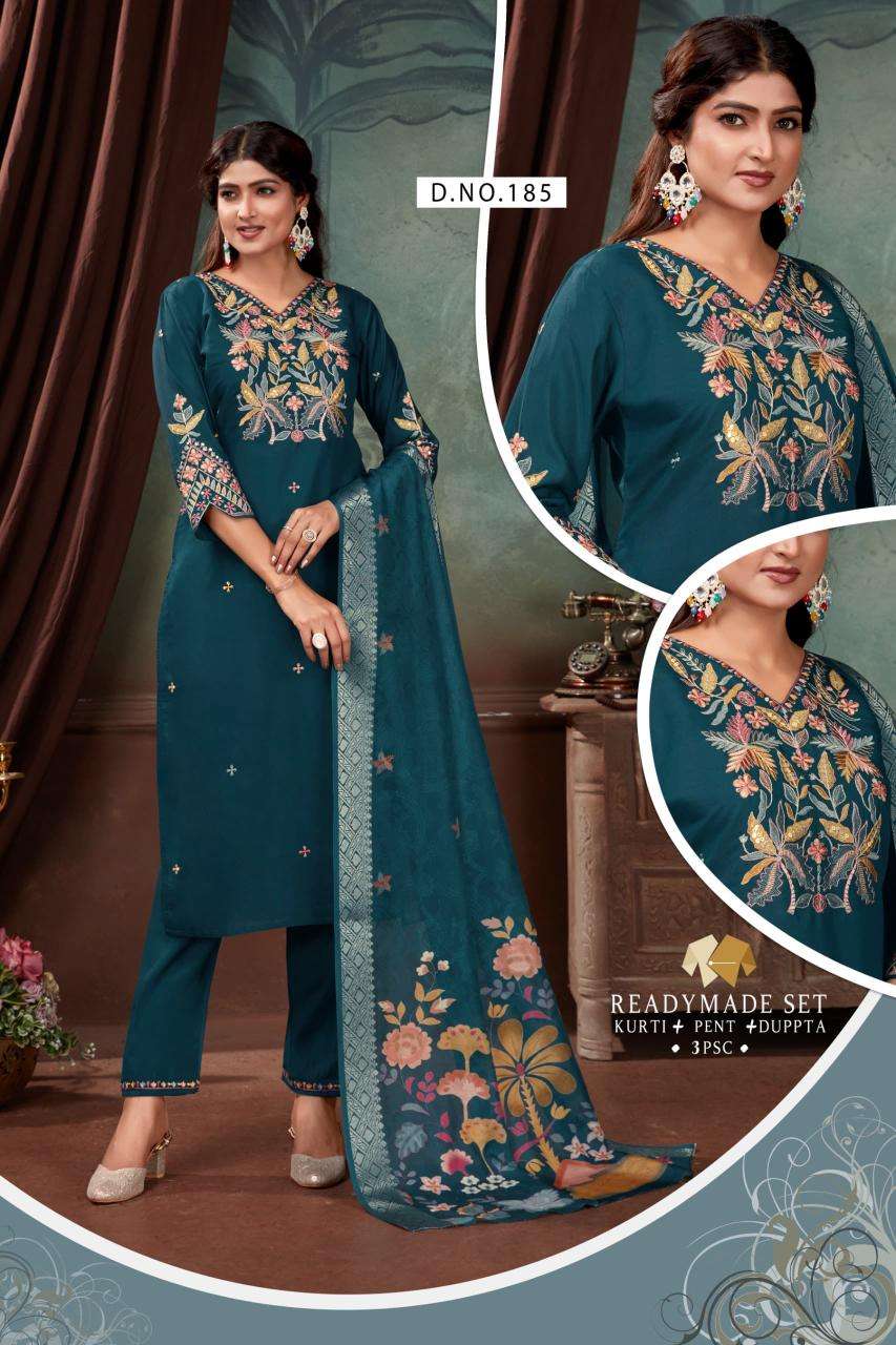 Shivay 3pcs silk Indian kurtis in Ahmedabad