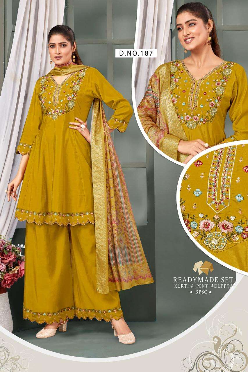 Shivay 3pcs stitch Bulk kurti suppliers in Kolkata