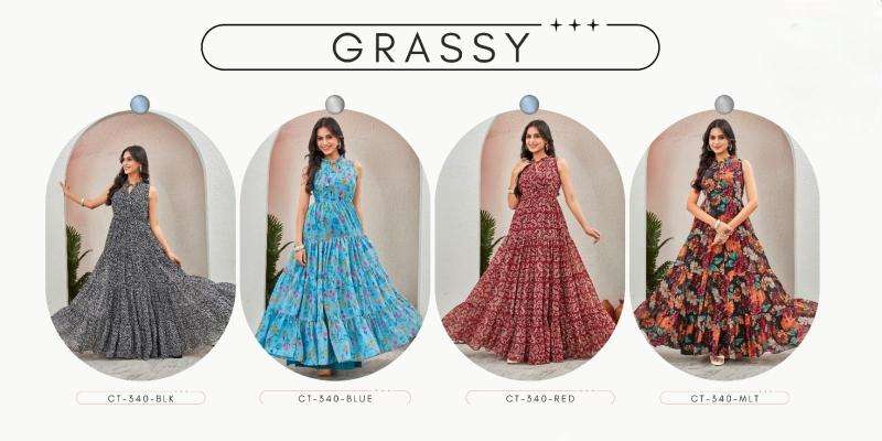 Shorya grassy gown Kurti online shopping