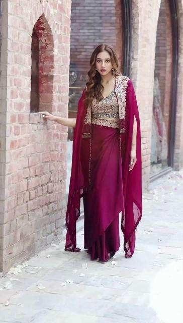 Shorya HB-73 shrug Pakistani suits wholesale