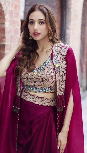 Shorya HB-73 shrug Pakistani suits wholesale