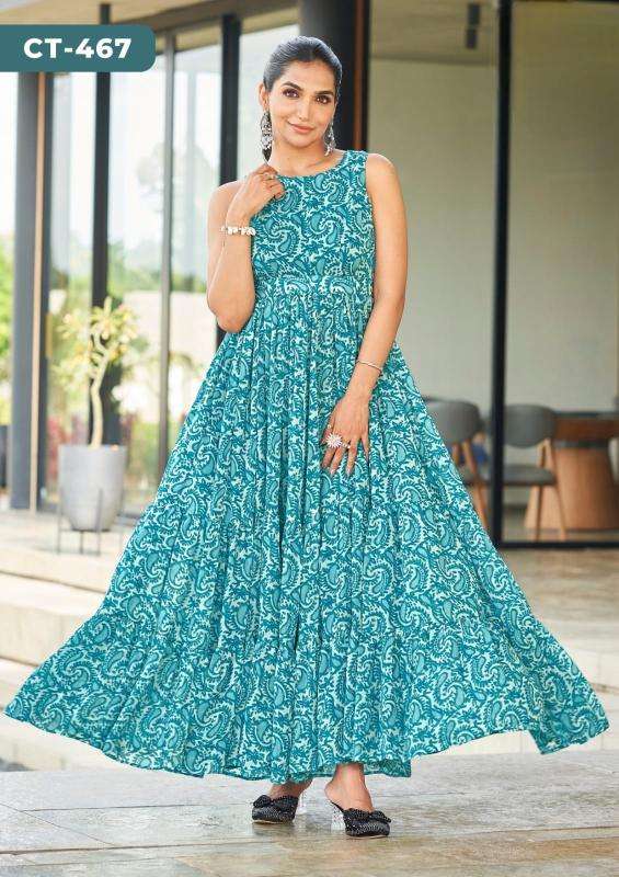 Shorya padmamalini gown Wholesale Kurti manufacturer in hydrabad