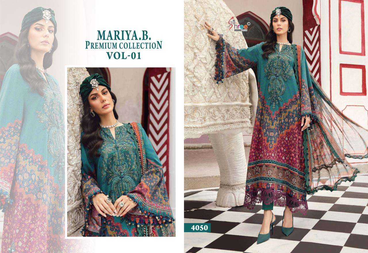 Shree fab mariya b premium collection vol-1 pakistani suits manufacturers in Mumbai