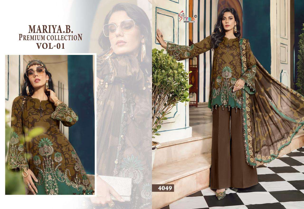 Shree fab mariya b premium collection vol-1 pakistani suits manufacturers in Mumbai