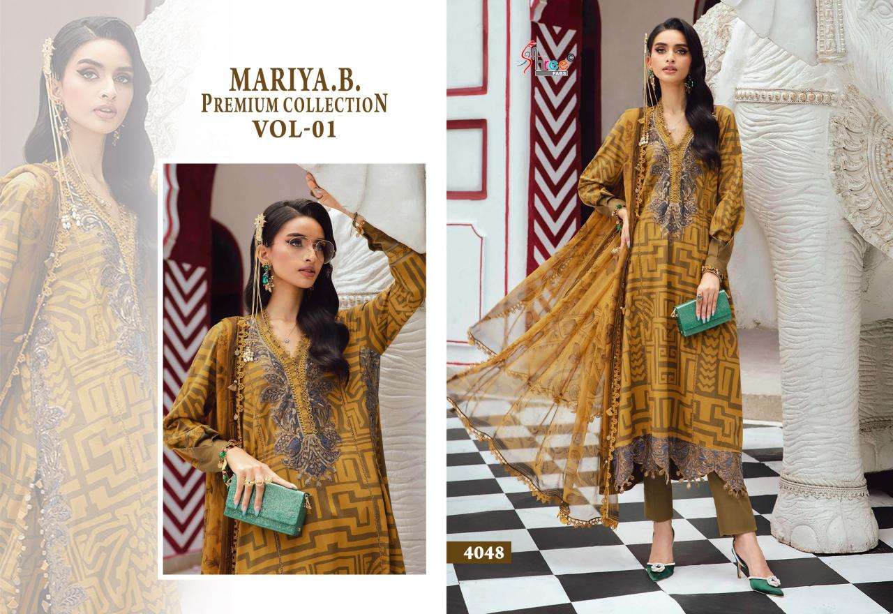 Shree fab mariya b premium collection vol-1 pakistani suits manufacturers in Mumbai